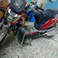 للبيع  دراجه شحن هارلي 5 بطاريه 60 امبير بيه نظام بك ومانع سرقه وتشغيل...