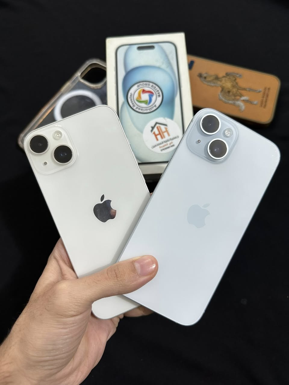 ايفون 15 ماستر شرق اوسط AAA ذاكرة 128 بطارية 80
كامل ملحقات نضافة 95 بالمية لامفتوح ولامصلح بي ملاحضة بسيطة جداً وتربروف عالفحص لون السمائي المميز السعر 650 نهائي
——————————————————————-
ايفون 14 ماستر شرق اوسط AAA ذاكرة 128 بطارية 82
نضافة 100‎%‎ لامفتوح ولامصلح وتربروف عالفحص لون الابيض المميز السعر 500 قفل
مكاني بغداد المدائن /// للاستفسار ***********
