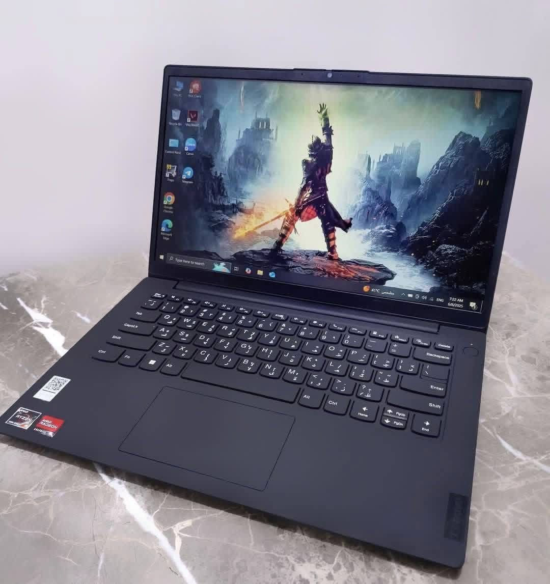 لابتوب للبيع  lenove k14
‏

‏المعالج / Ryzen 5 5600U قوته تقريبا تعادل معالج كوراي 7 الجيل العاشر  🔥

‏كرت الشاشة /AMD RADEON VEGA 7 - 4GB

‏الرام / 12GB  DDR4

‏التخزين / 256GB SSD M.2

‏شاشه / 14.1 INCH FHD SCREEN 

‏ملحقاته كاملة

‏شاحنتة الاصلية

‏ماوس

‏ماوس باد

‏حقيبة خاصة

***********
السعر 400 وبيه مجال
