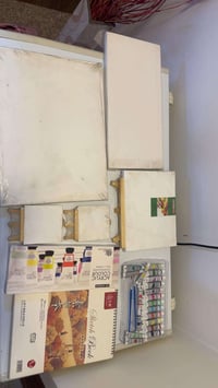 ٥ كانفس • ألوان اكريليك • شهداء البياع