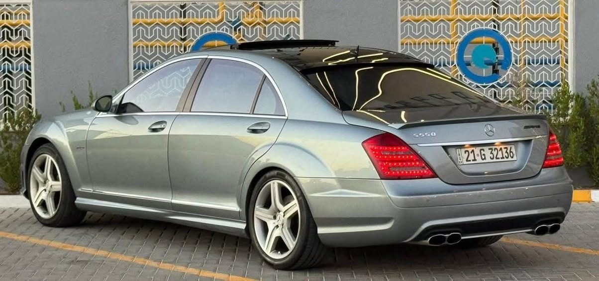 Mercedes S550 2006 مرسيدس اس / باب طويل
للبيع او مراوس 
وارد يابان / ٣ قطع رش كلير من اليابان الباقي مكفول
مكفوله من الضرر ( لغد شاصي دواخل مكفول )
جميع الايرباكات سليمه 
بدون شخوط / بدون رصعات 
عليها كت كامل AMG 2013 
المواصفات فول 1/1 :
- محرك v8 عقل الفوك المرغوب
- سقف بانوراما
- ناظور ليلي Night View
- ابواب شفط كهرباء
- صندوق كهرباء
- داخل لون اسود مطعم ب صاج
- كشنات جلد + خزن Memory
- كشنات كهرباء امامي / خلفي
- كشنات تدفئة و تبريد امامي / خلفي
- شاشة وسائط + كاميرا خلفية
- مري شفط / اشارة بالمري
- ماوس تحكم + تحكمات ستيرن
- ويل AMG اصلي حجم 20
- حساسات اصطفاف امامي / خلفي
- سيدي جينجر 6 اقراص
- سستم صوت HarmanKardon
- ستيرن كهرباء و تدفئة
- تبريد منفصل + قطعتين مع تحكم خلفي
- لايتات داينمك اوتو Dynamic 
- بردات ابواب + برده خلفية
- تچاوي كهرباء امامي + خلفي
رقم سليمانيه الجديد (أصولية 100%)
السعر 183 ورقه بيها مجال
السيارة كل شي بيها بلادي و كل اوبشناتها شغاله
تايرات جدد شادها ياباني 
مسويلها ادامه سيرفس كامل و لا كلوب مشتغل بالدشبول
عنواني بغداد / الكرخ
***********
