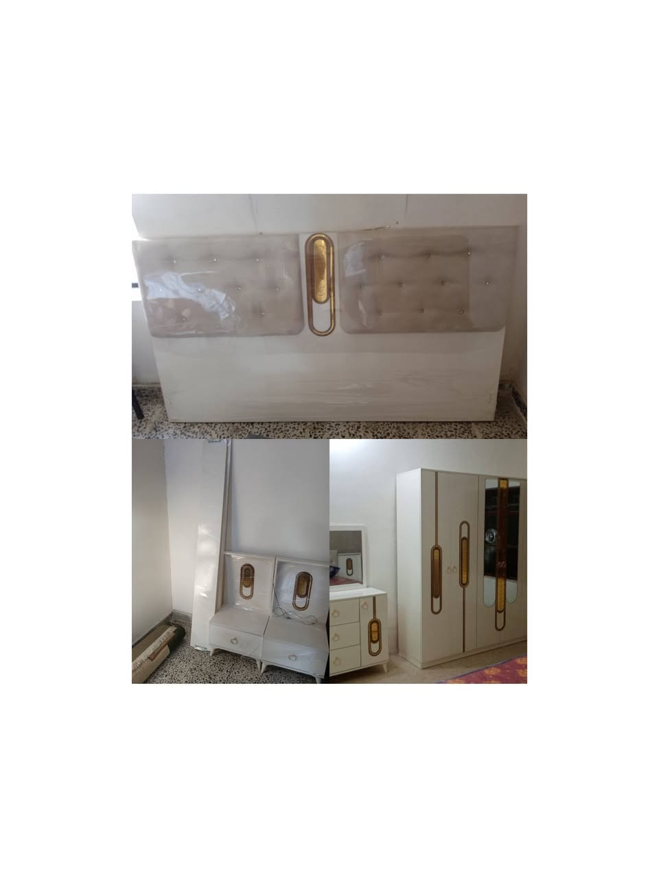 للبيع غرفة. نوم تركية نظيفة جدا استعمال قليل خمس قطع الكنتور ٦ بوب العرض ٢م و٢٠ سم  السعر ٧٥٠ للاستفسار ***********
