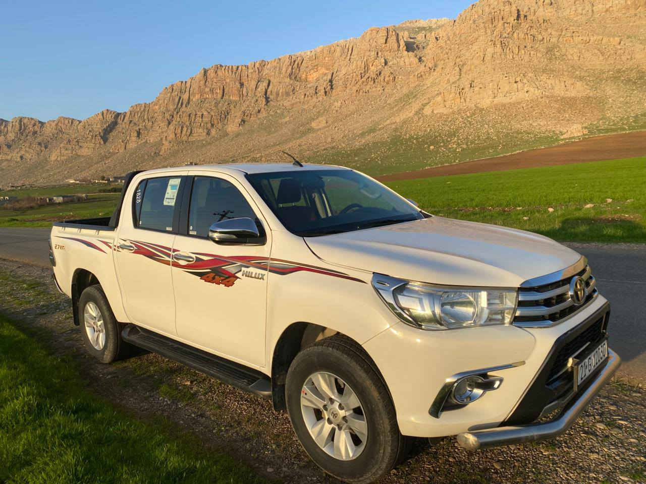 تۆیۆتا هایلۆکس 2016 گێر ئۆتۆماتیک دەبڵ اکسل
 سفری شەریکەی سید نەهرۆ 
١٣٦هەزار رۆیشتوە 
دووسویچی لەگەلدا فولمواسفاتە 
 ناوفورمیکا ڤولیۆم کامێرا تبریت مرکەزی
 حساس نیزامیە یەدەنکل eco/

سعر لە کۆمێنت داوابکە ڕاستەخۆ بۆت دیت 📩 

بەناویخۆمە تا2027
گیرومەکینە بەشەرت 

 ژمارەی خاوەنی 
***********
وەتسئە پ
