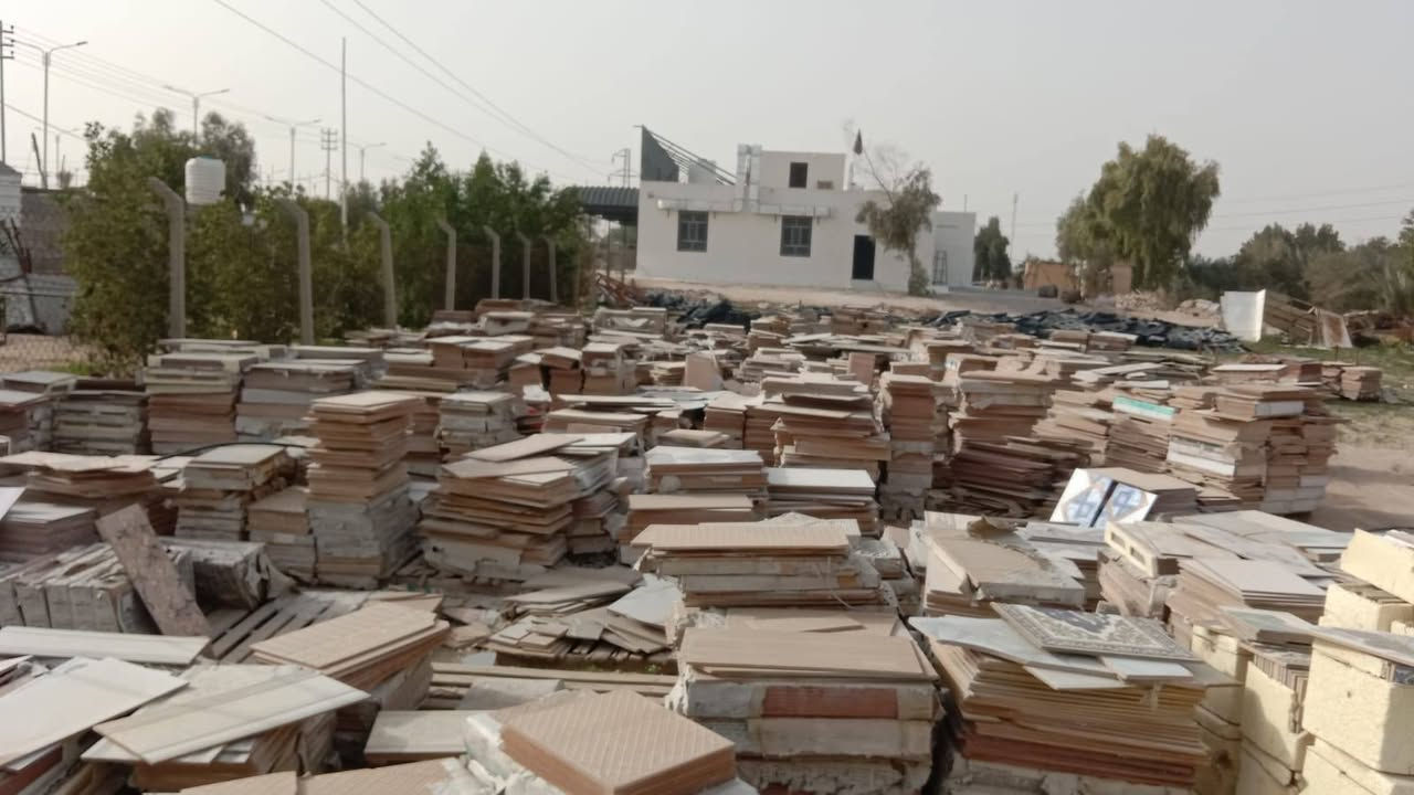 تصفية مخازن تصفية مخازن🚨 🚨 🚨
المتر سعره 2000 دينار
سيراميك قياس 30 *60 ايراني
العنوان النجف _ الجريوية
للأستفسار الاتصال على الرقم *********** واتساب متوفر بكل وقت
