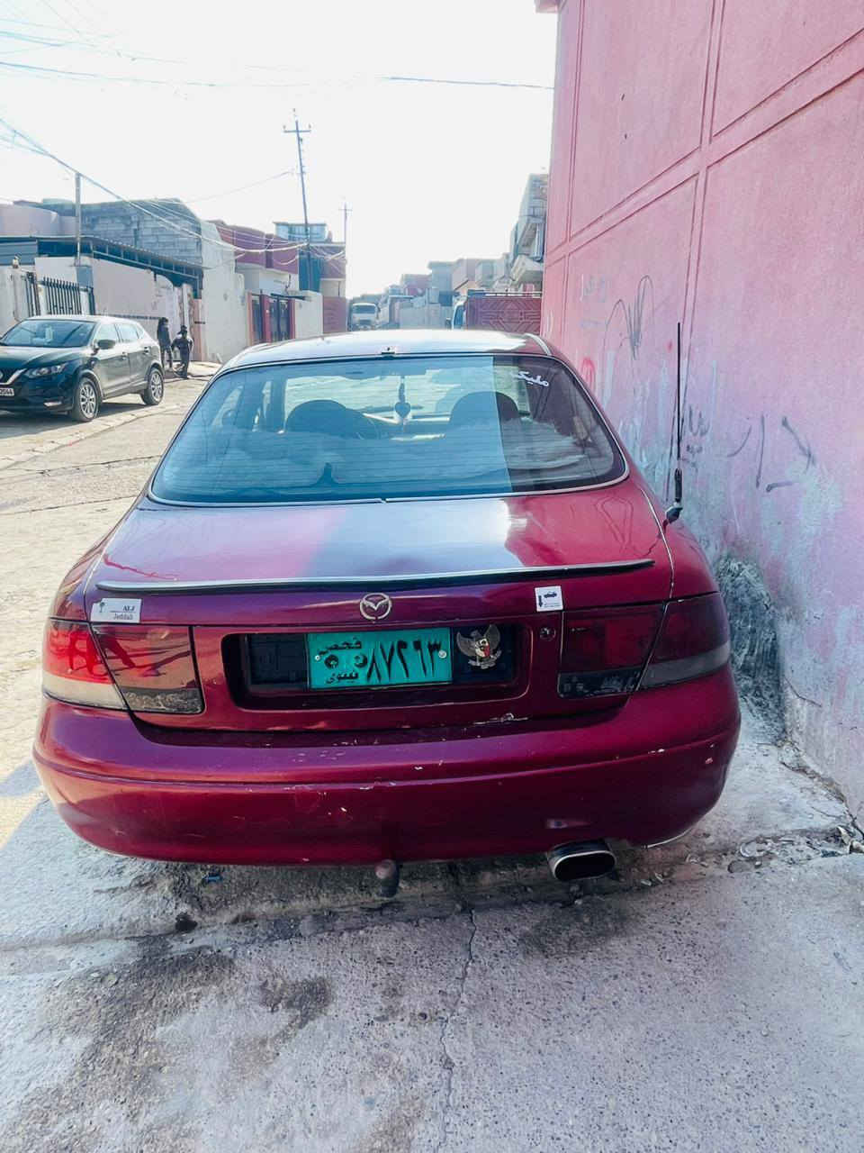 السلام عليكم مازدا فاصوليه موديل 1992 سياره نضيفه حيل مصبوغه جماليه فقط بيها ضربه بل صفحه سعر 33  وبيها مجال وترهم مراوس ***********
