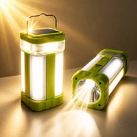 مصباح تخييم • لوحة شمسية • ١٢ ساعة