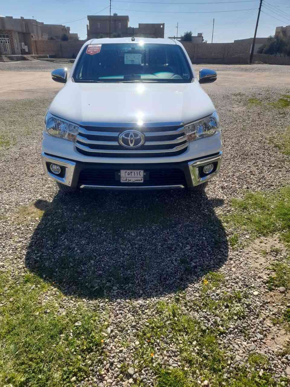 السلام عليكم للبيع للبيع عذاري ساز هايلوكس كير عادي موديل ٢٠٢٥ فحص تسجيل كل المحافظات ماعد الإقليم السيارة كلين ماشيه ٥٠٠٠٠ بسم شركة ساز مكان السيارة الشرقاط اجميله السعر ٢٤٣$ والبيع نقدا 
الاتصال ***********
