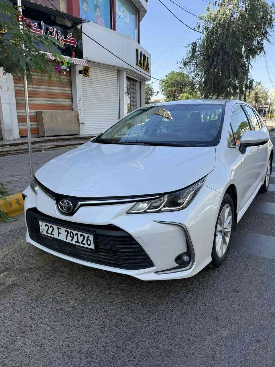 كورلا 2022 جيهان اصل
رقم اربيل بسمي تحويل مباشر ماخذه زيرو على ايدي ماشيه 105 حقيقي السياره جاهزه مناقصه دينار حته تبديل دهن بالوكاله السياره كفاله عامه عده رصعه بالباب ممصلحه الباقي كفاله 
السعر 16.000$ 

للاستفسار ***********
