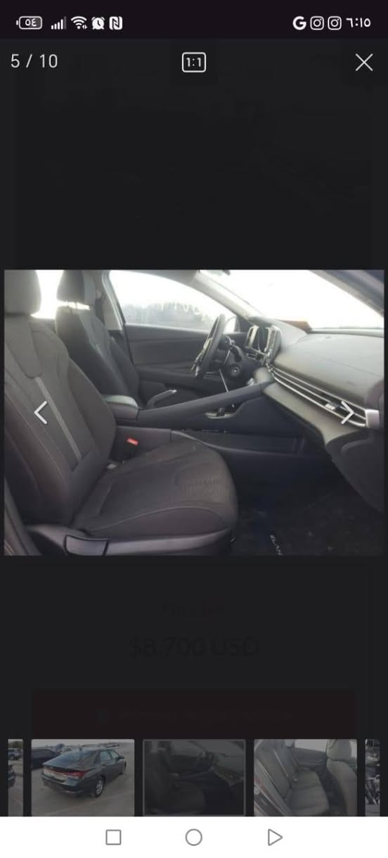 السلام عليكم النترا للبيع 2021 وارد امريكي حادثه بسيط معوقين وكاله عامه بسم المشتري  باقي لها سبعه اشهر مكينه 2000 دوش كير 6 نمرتبريد تدفئه كفاله سياره ماشيه 68 سياره فول كاميرتين حساسات  السعر 130 وبيها مجال المكان السماوه استفسار ***********
