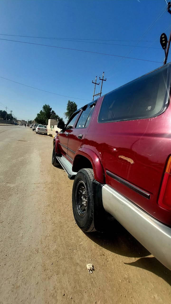 تيوتا سورف 92 رقم بغداد مشروع وطني
سنويتها لل2028 

مصبوغه عام جماليه بدون حادث و الفديو مالها قبل الصبغ موجود

مكينه ففتي 3000 المرغوب مكفوله و الكير مكفول

و الشواصي مكفوله( فقط المعجون القليل بالدعاميه بعدني ما صابغه)

 السعر 60

ذي قار/ النصر ***********
