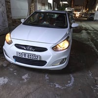 اكسنت خليجي ٢٠١٣  محرك 1.6 دوش  سيارة بدون صبغ فقط دعاميات  مواصفات بل...