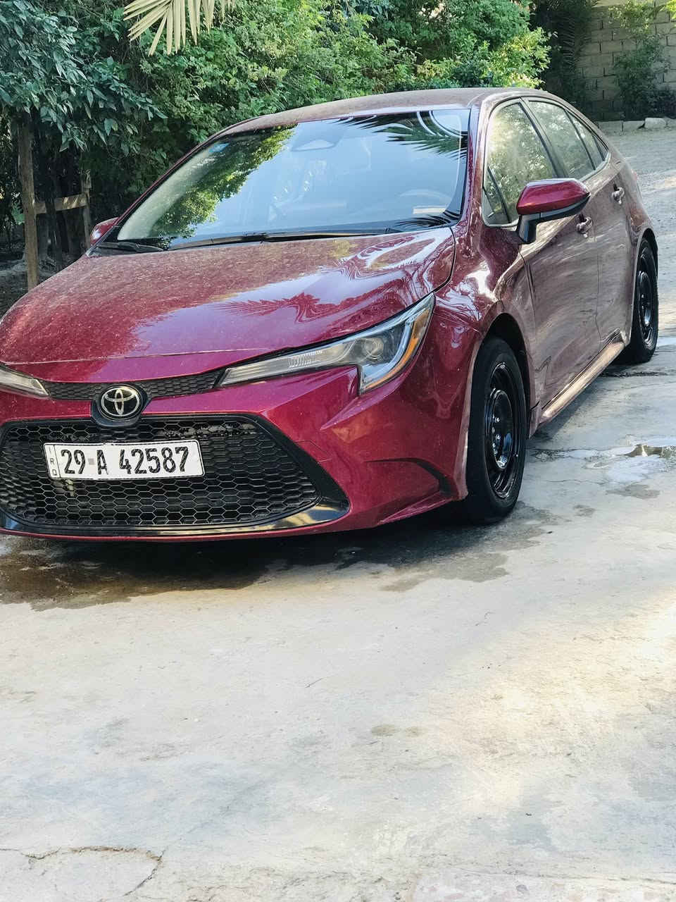 السلام عليكم 
كورلا امريكي موديل ٢٣
واسط معوقين 
ماشيه 50 ميل
حادثها جاملغ وباب خلفي 
السعر ١٤٥ وبيها مجال
مكانها كوت مركز مدينه 
الاستفسار ***********
