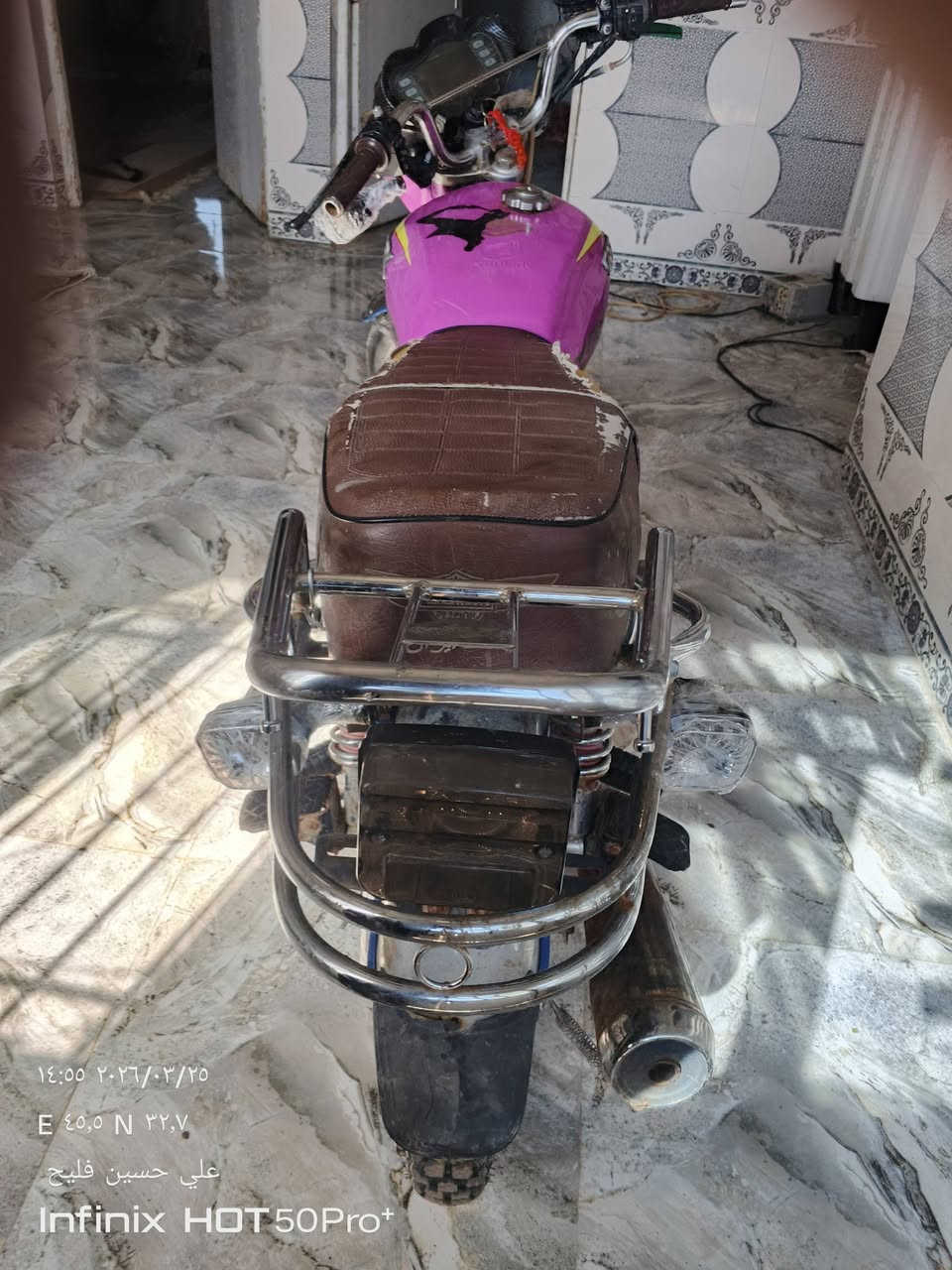 السلام عليكم 
دراجه سيفان موديل 24
مكفول كفاله عامه 
محركه ما مفتوح بيه برغي 
سعر 600بيه مجال 
***********بيه واتساب او اتصال
مكاني كوت
