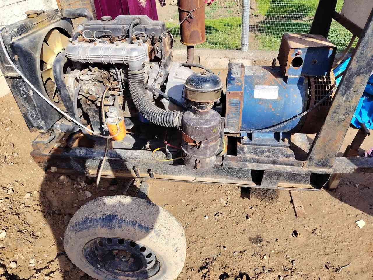 السلام عليكم مولد كيا للبيع٢٧٠١  جاهزه راس توليد ٣٠كيفي ثري فيز العنوان ديالى جباره كفري  الاتصال على الرقم ***********
