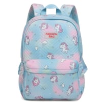 حقيبة بناتية • ابتدائية ومتوسطة • وردي ازرق بنفسجي