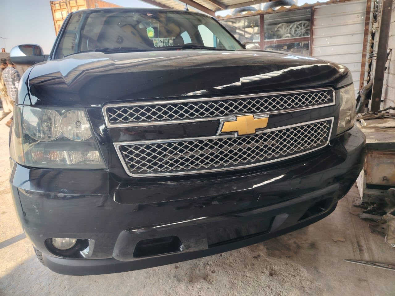 تاهو 2010 كصه قمارة والباقي كفاله فقط فول مواصفات ادوات ادوات متوم طبق الاصل دخول جديد كفاله كير محرك حداديه تايرات تبريد تدفئه جاهزه للاخير مكان السيارة ميسان علي الغربي ***********
