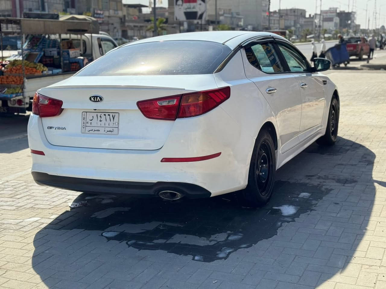 السلام عليكم  كيه اوبتيمه خليجي مديل 2014 مكينه 2000 مكينه وكير كفالا السياره بيه ثلث قطع صبق رقم بصره تحويل ثاني يوم العنوان بصره رقم الهاتف *********** سعر 120 وبيه مجال
