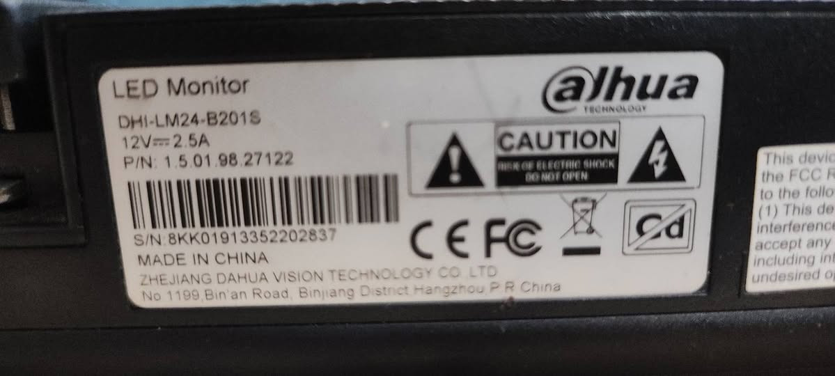 شاشة ب 75 الف فقط
السلام عليكم 
شاشة للبيع 
dahua 
حجم 24
ips
1080p
75H
#بيها سماعات داخلية 
السعر 75 الف قفل سعر ثابت 
مكاني بغداد 
(توصيل ما عندي)


**إذا كنت صاحب هذا الإعلان وتريد حذفه لأي سبب، رجاءا أرسل رسالة إلى الدعم الفني**