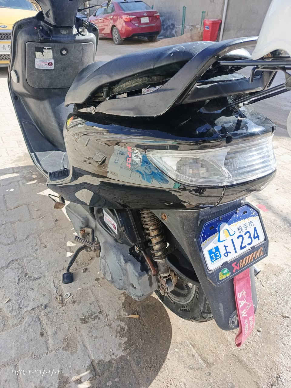 دراجه فراشه حاويه محرك. ما مفتوح شرط كهربائيات كله شغاله الدراجه شرط اتعلك كيج الكتروني صالنصه ام الصجمه يعني بلادي مالته مكان نجف السعر 600اوبيه مجال ‏‪***********‬‏
