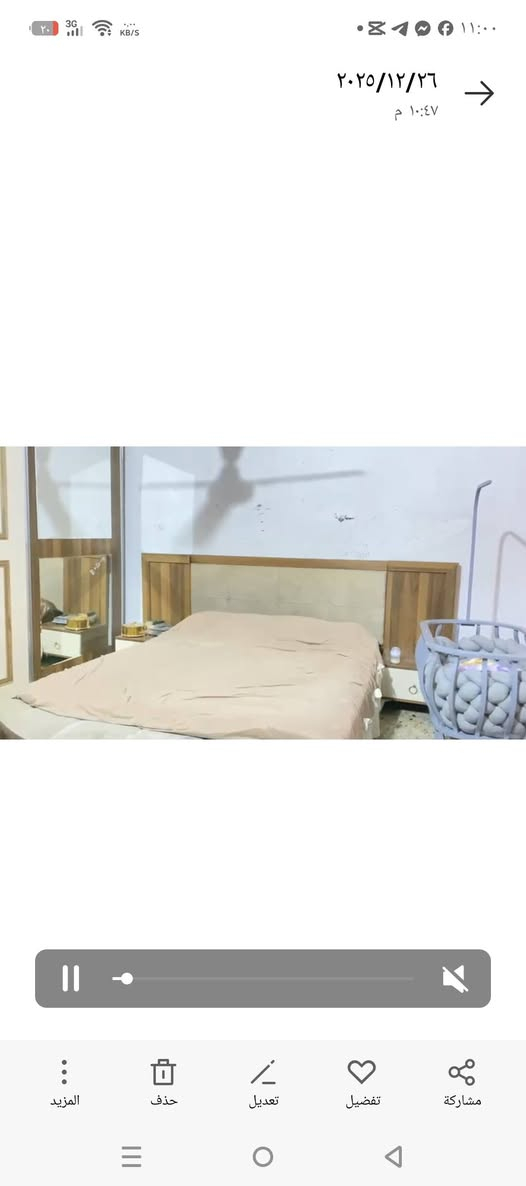 السلام عليكم غرفه تركيه نضيفه للبيع السعر 275 في بغداد للاستفسار خاص او اتصال   ***********
