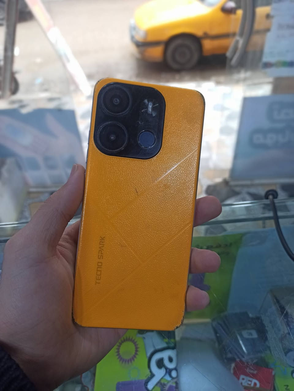 سلام عليكم
موبايل للبيع 📱
tecno spark go 2023 

64 كيكا 
رام 4+3
بطارية 🔋 5000mah
كاميرا 13  ميكا بكسل
 🔴 مبدل شاشة اصلي بشرط 

 💵 سعرة 60 الف بي مجال قليل 

📍عنوان محل طوز جمهورية بصف لفة سيروان مقابل ازياء هيمن اسم محل Ar Santar 

رقم / ***********
واتس اب/***********
