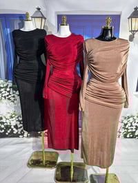 فستان طويل • اليكرا • فري سايز