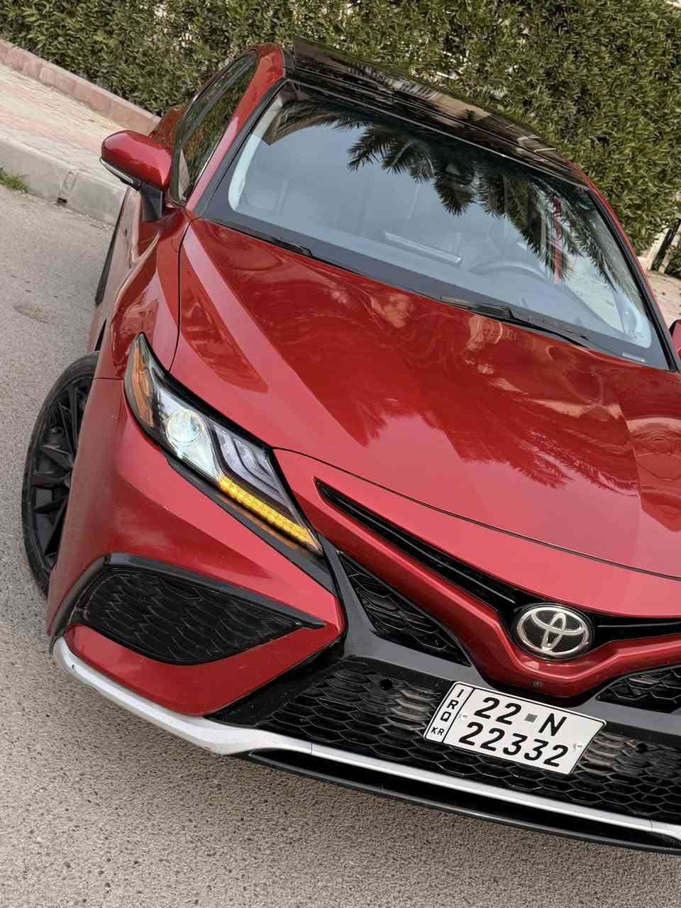 كامري XSE V6 2023
محرك سته سلندر 3500
السعر ١٧٦
فول مواصفات 
داتا شو
بصمه 
بانوراما
حساسات امامي خلفي
تبريد تدفئة كشنات
كشنات كهرباء السايق والراكب
تشغيل عن بعد
دخول ذكي
شاحن لاسيلكي
رادارات امامي خلفي جانبي
تحديد مسار 
ويل رياضي 19 انج
شاشه كبيره تدعم كاربلي واندرويد 

نظام JBL Premium Audio مع 9 
ماشيه ٣٣ الف مايل فقط 

حادثه ٥ قطع بدون شاصي 
جاهزه السياره بدون اي نقص

رقمه اربيل مميز 

مكانه بغداد زيونه 

السعر ١٧٦ 

*********** واتساب
***********
