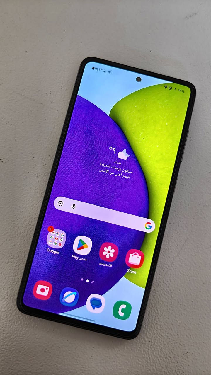 جهاز موبايل للبيع
سامسونك A52 للبيع نظيف جداَ ومواصفاته رائعه ومعروفه تكدر تبحث عنه وتتأكد
_ نظامه سلس وحلو 
_صورته والفيديو حلوه كلش وموجود فيديو جوه تكدر تشوفه واذا مهتم بالصور راسلني ادزلك الصور الماخذهن بهذا الجهاز 
_جميع الالعاب يشغلهن وبفريمات متوسطه
❗
للتواصل مراسلة الصفحه او الاتصال واتساب
***********
