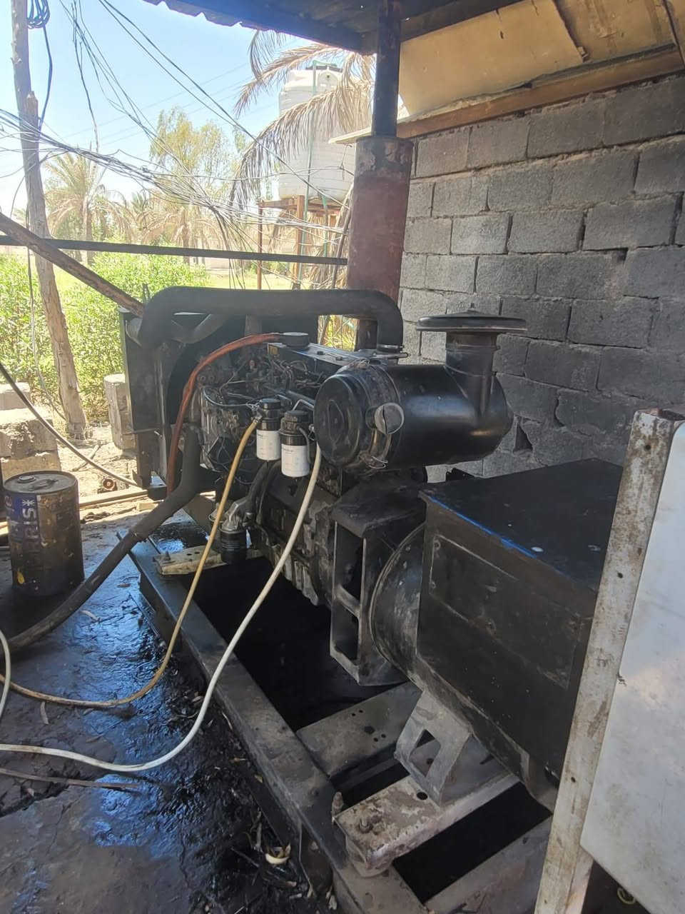 مولد بيركنز نكليزي 6 سلندر 175 kv مجفت جديد المولد ع الحمل تشغل وتحمل بيدك مكان اطراف بغداد بجهت بابل  ***********
