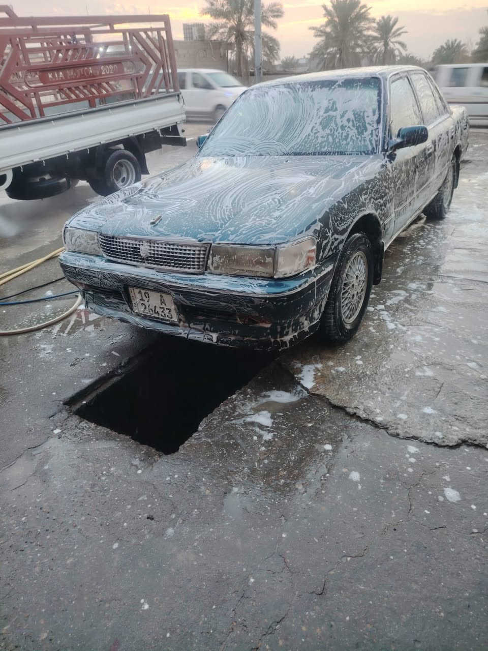 مارك مكينه ونجي4 سلندر جديده توني شادها مكفوله من ضربه سياره جاهزه من كلشي سعرها 55 بيها مجال مكان البصره ابو الخصيب***********
