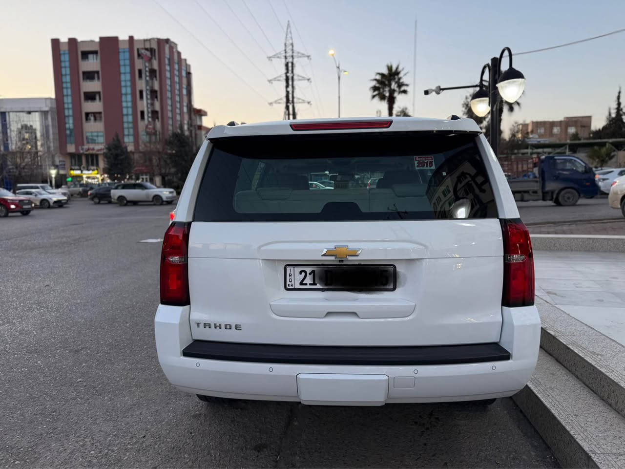 السلام وعليكم 
تاهو مديل 2015
سياره جديده كفاله عامه 
وكاله المنصور
سيارة بحال الوكاله سياره جديده
سياره اخت الزيرو 
رقم سليمانيه بأسمي
مواصفات LT 
فتحه باب كهرباء قاصه حساس خلفي امامي رادار كشن رجاج وضع شركه السياره 
السعر : 350
الموقع : البصرة 
رقم الهاتف : *********** الهرم, الجيزة
