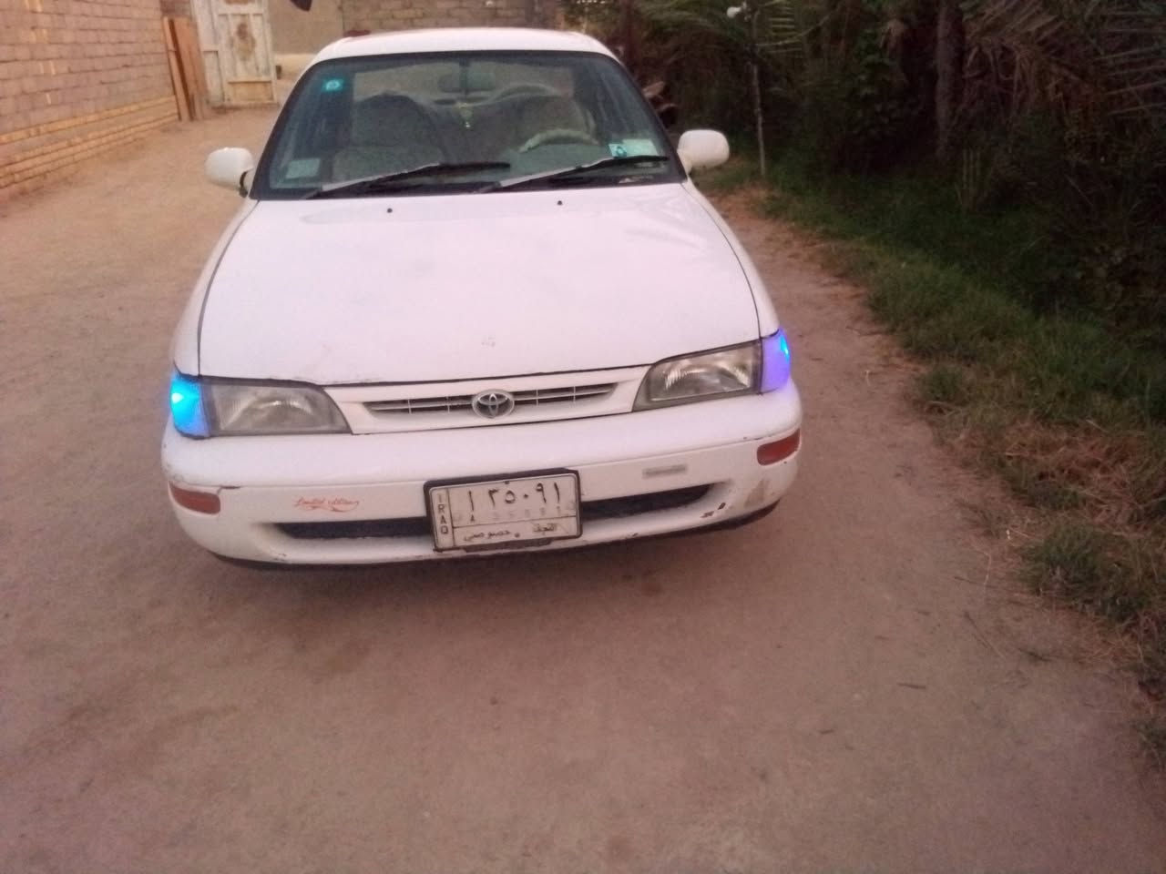 السلام عليكم اخوان سيارة كورلا جاهزه من كلشي مراوس بكيه يرجو أو ستاركس موديل 2007
للاستفسار الاتصال ***********
