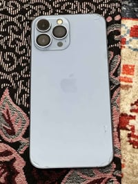 ايفون ١٣ برو ماكس شرق اوسط ذاكرة ٢٥٦ بطارية ٧٨ جهاز مضيف كلش  مستبدل ش...