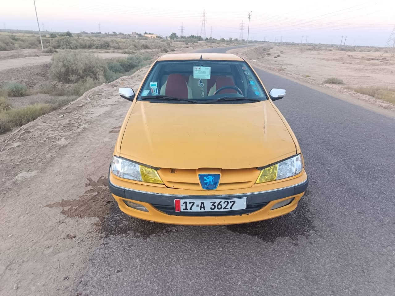 سلام عليكم بيجو بارص مكفوله من الضربة الصبغ مكينه وكير وحداديه وتخم تاير ابو الخطه رقم نكليزي سنويه جديد مصفره هيه وغرامات رقم مثنى مكان السياره الديوانيه غماس رقمي بي واتساب *********** سعر 27 وبيهه مجال مراوس اراوس حسب القناعه
