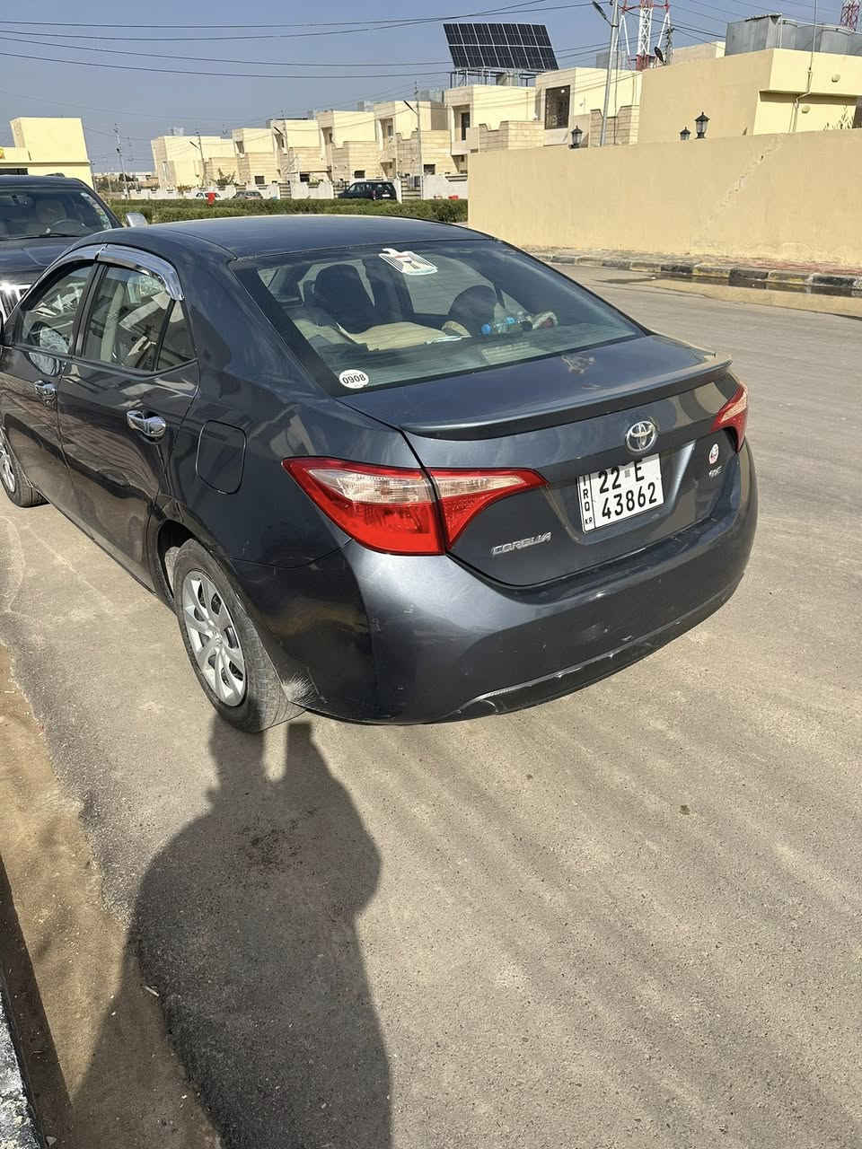 كورلا 17 رقم اربيل ب اسمي هزه جديده سنويه جديده ضررها جاملغ وبنيد بدون دواخل او باب خلفي بي صبغ مكان تكريت للاستفسار الاتصال ***********
