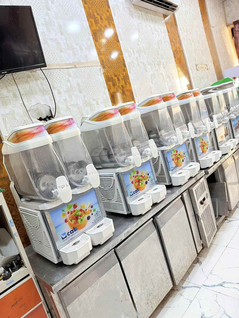 ازبري كاب ايطالي دبل جام
العدد7مكائن 

مستخدمات شغالات مبيهن نقص 

السعر 900$ 

العنوان البصره 

***********

0780009755
