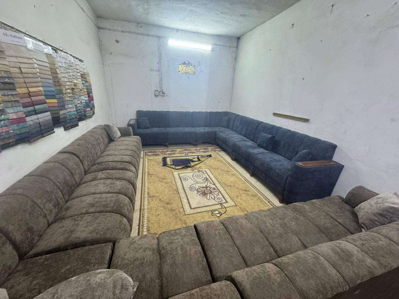 🤍اللهمَ صلِ على محمد وألِ محمد🤍موديل ديوان الباندا الياباني 
(هديه 6 كوشات )
((السعر 425الف فقط 
 يوجد تفصال حسب الطلب سعر المتر 
85
 اطلب وادلل🤍💙
عروضنا ويـــــاكم متخلص 😍
تخم صناعة عراقية يوصلكم نفس الصورة
 بالضبط ومطابق للمواصفات المذكورة👍
خلاف ذالك يمكنكم رفض الطلب بدون دفع اي مبلغ
              ضمان 3 سنوات  من تاريخ الأستلام
 ضمان حقيقي يوصلكم وصل بأسم المعمل
 🤗🤗
  من المعمل الكم بيع مباشر
 جددنا العرض لعيونكم  سارعو بالحجز 🏃🏃‍♀️
          🍂 ديوان10 مقاعـــــــد 425🍂فقط 
مع كوشات عدد4
10مقعد 425
9مقعد 390
8مقعد 360
7مقعد 325
6مقعد 290
5مقعد 255
مع توصيل ☝داخل بغداد 
سعر طبله 50قياس 40/40
مواصفات الديوان ((  مقعد بلوك اسود ابو ال 18 ملم ))
        الاسفنج((مميز اول مغلف بسفنج طبي دلوب))
       القماش((خاولي او بوهيمي))
عرض مقعد صافي 55
عرض كلي75
رجل عظم عاج تركي قوي
ومتوفر توصيل لجميع المحافظات كلفة التوصيل حسب بعد 
تختلف من محافظة المحافظة
للحجز واتساب....او مراسله خاص
متوفر جمله او مفرد
  ايضا تجهيز الدوائر العامه والخاص


**إذا كنت صاحب هذا الإعلان وتريد حذفه لأي سبب، رجاءا أرسل رسالة إلى الدعم الفني**
