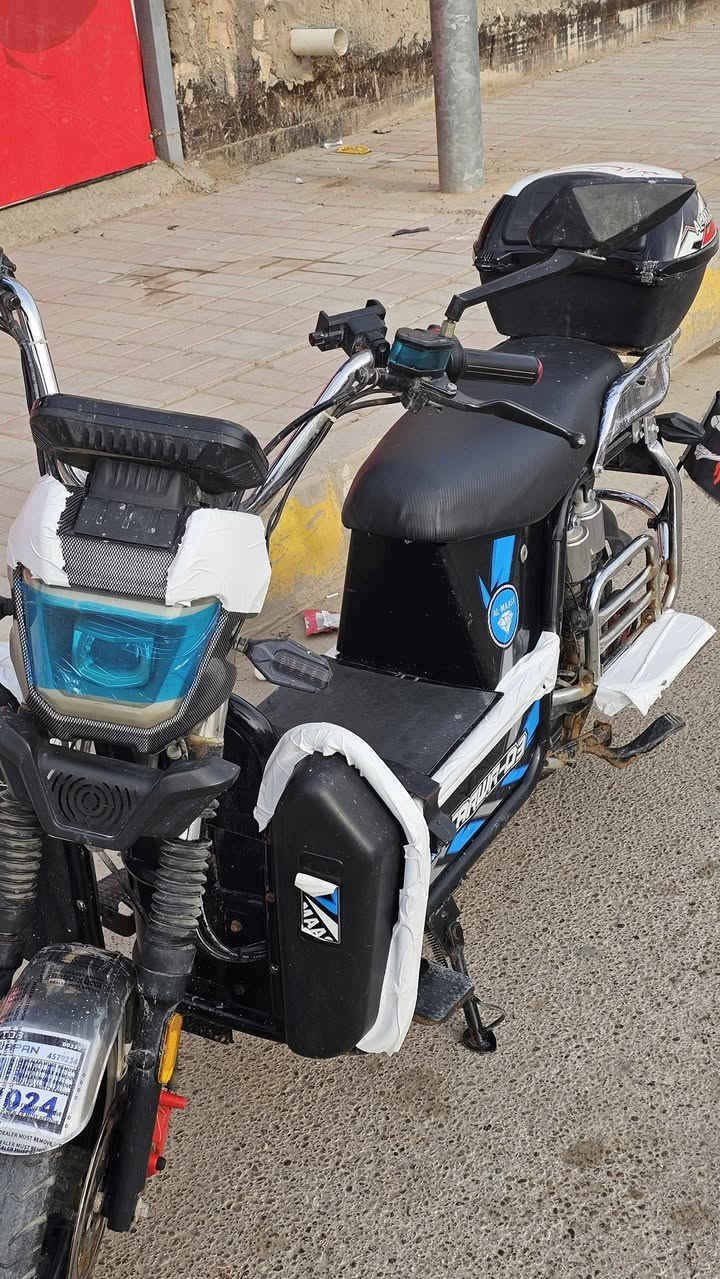 سلام عليكم
ما طور شحن ماسه جبلي 2025
5 باتری شرط الفحص بس وحده تقرى 9 ونص والباقي مفولات
ما طور نضيف بالحقيقه احلى
ماطور مصروف عليه وما متعوب تجي ويعينك تشوفه نقص حبابه ما بي 1 اشاير 2 دبل اشاره 3 اربعه نمر 4 والخامسة R بك 5 لايت عالي ناصي 6 لايتنت ابيض ثلجي المرغوب 7 بريكات نضام ABS المعروف 8 قفل ستيرن 9 حامل تلفون مع شاحن وبقيه المواصفات المعروفه سبب البيع ما متفرغ اله كوني طالب وما اطلع بي

موجود ماسنجر واتس اب

للاتصال ***********
