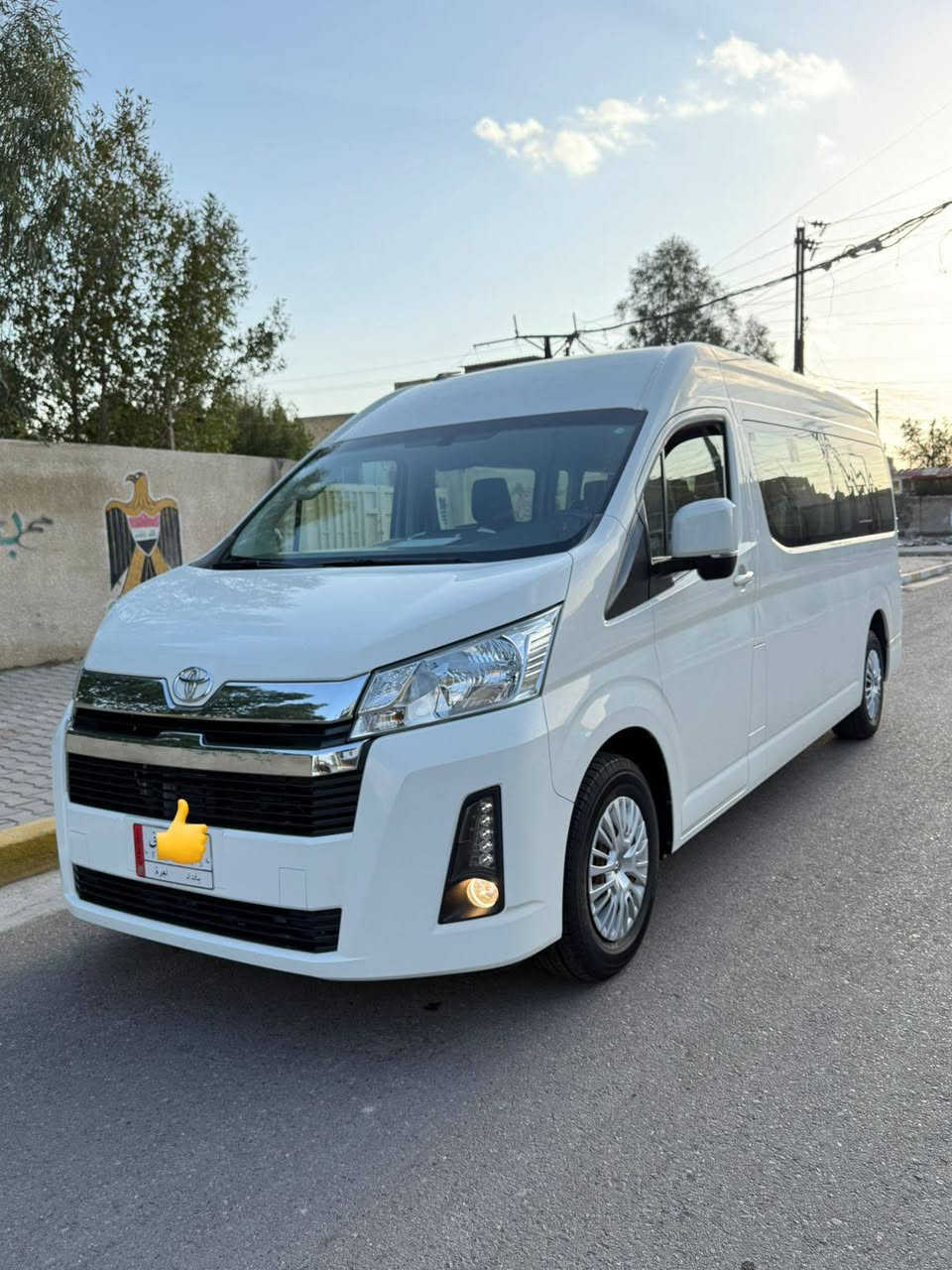 سلام عليكم تويوتا هايس موديل 2022 مكفوله كفاله عامه من كلشي بوضع الشركه ماشيه 39 الف حقيقي شرط الفحص سياره فوول مواصفات كيرر اوتو باب كهرباء سياره جديده وشرط الفحص الاستفسار ع ***********
