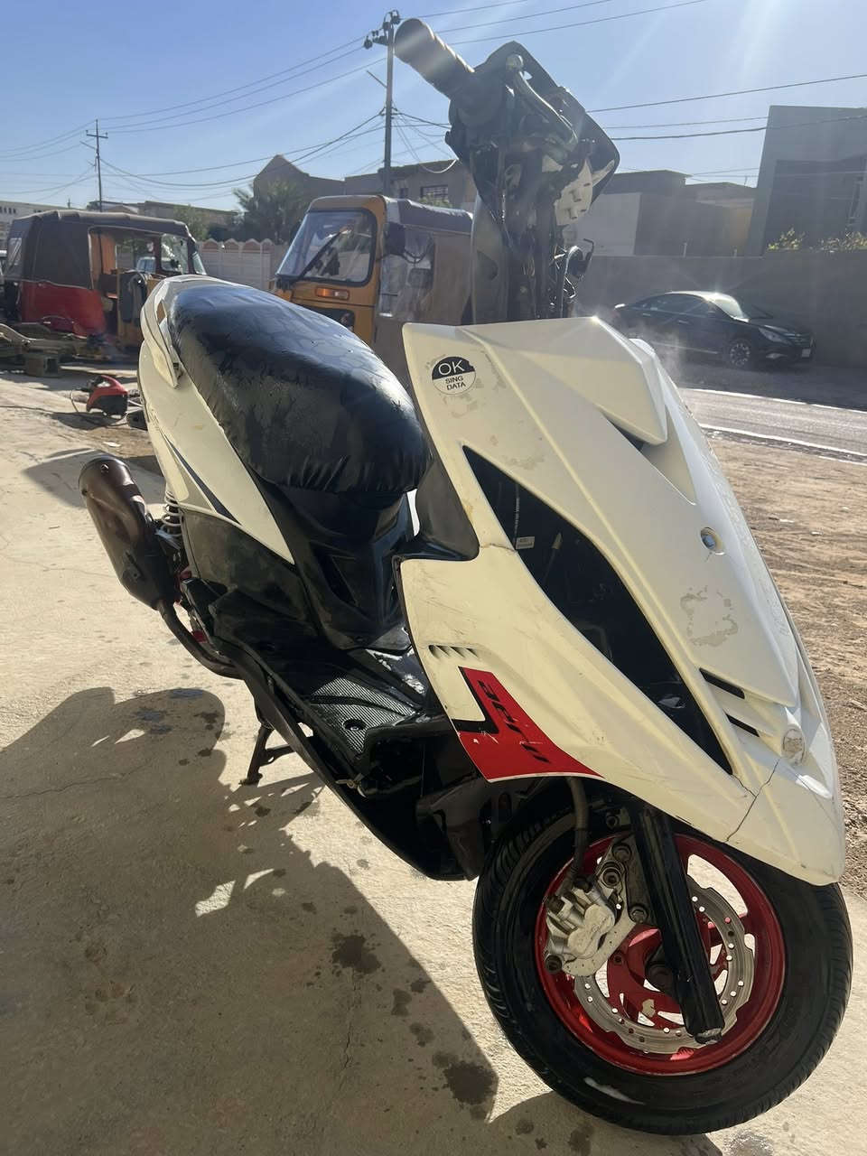 السلام عليكم دراجه جي تي ار الدراجة شوفت عينك مكينه 58نعومه تخبل نقصهة فيتبم العنوان الاسكندريه السعر 450وبيهة مجال ***********
