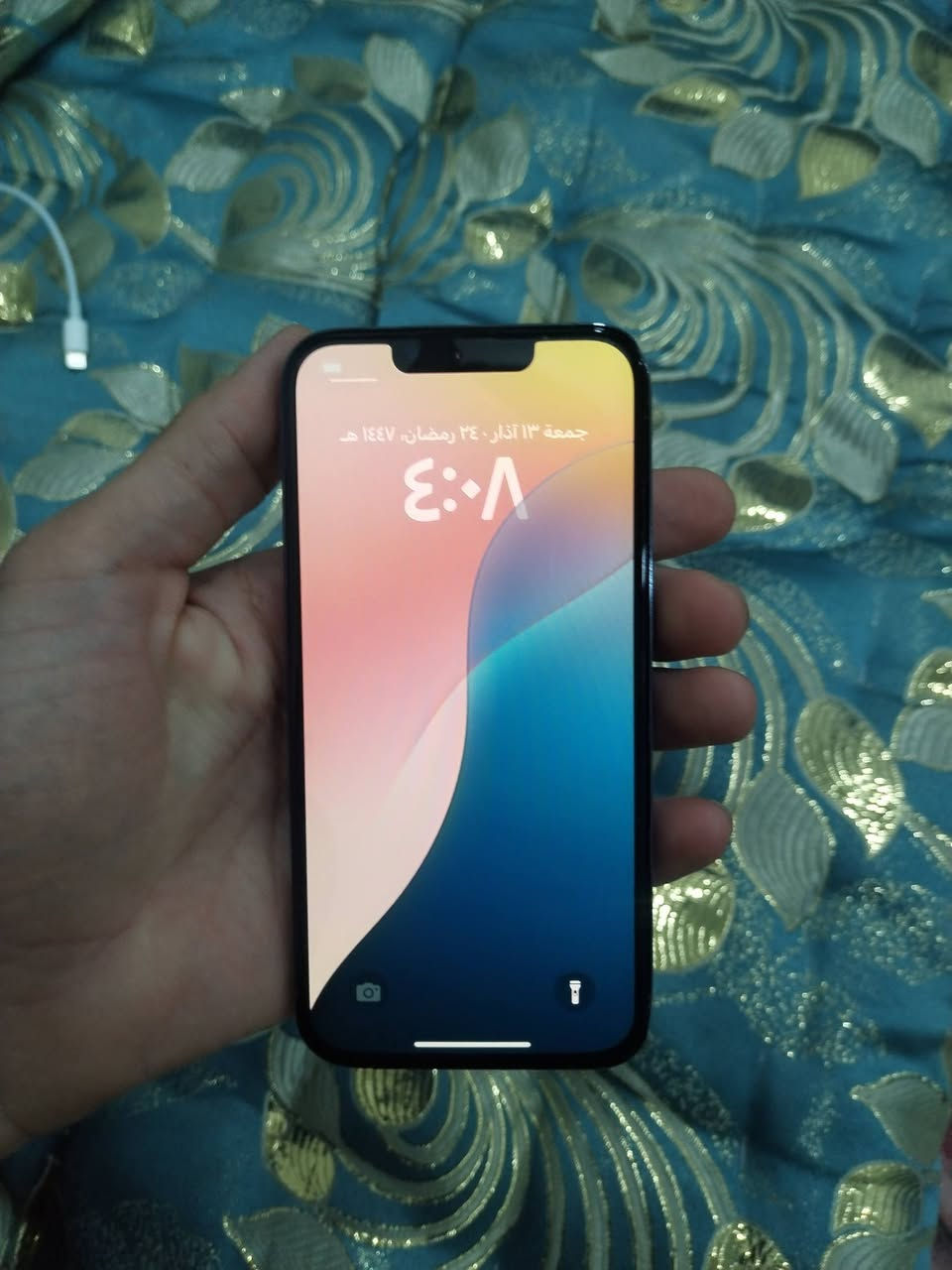 ايفون 13 برو فقط
 نظيف كلش
مبدل شاشة    وبطارية
 ذاكره 128 تك.  شرط كلو شغال 
السعر 400 الف
***********
