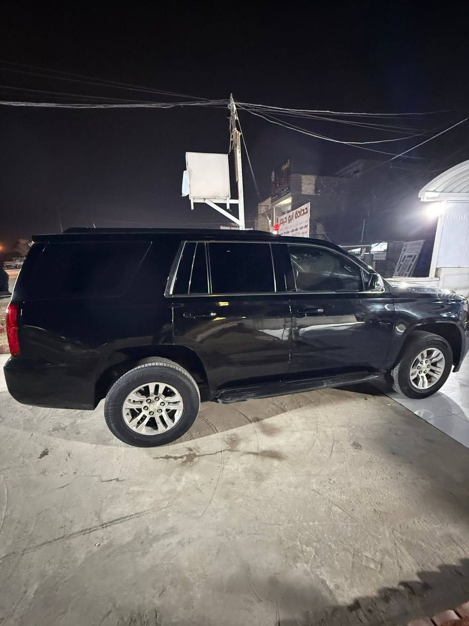 السلام عليكم
تاهو 2016 للبيع بدون أوراق  صبغ عام مكفولة من كص والحادث صبغ لجمالية فقط 
السعر 155 وبيها مجال 
الرقم الهاتف ***********
