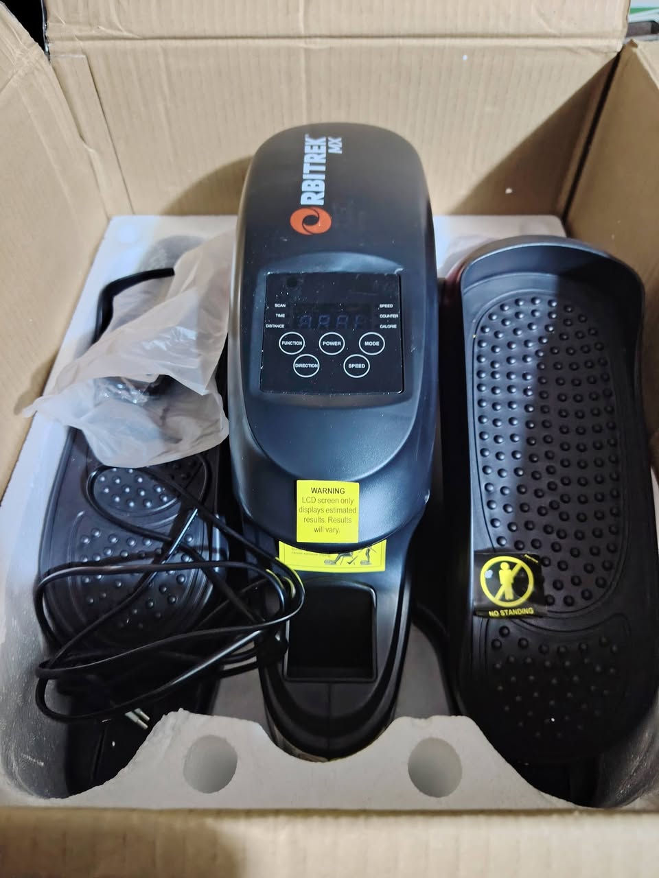 جهاز تمارين اليبتكال للقدمين
ينشط الدورة الدموية وتيبس للقدمين ومناسب للي يجلسون لوقت طويل ومفيد لكبار السن ويحرق سعرات حرارية بسيطة
السعر ٧٥
رقم ***********
