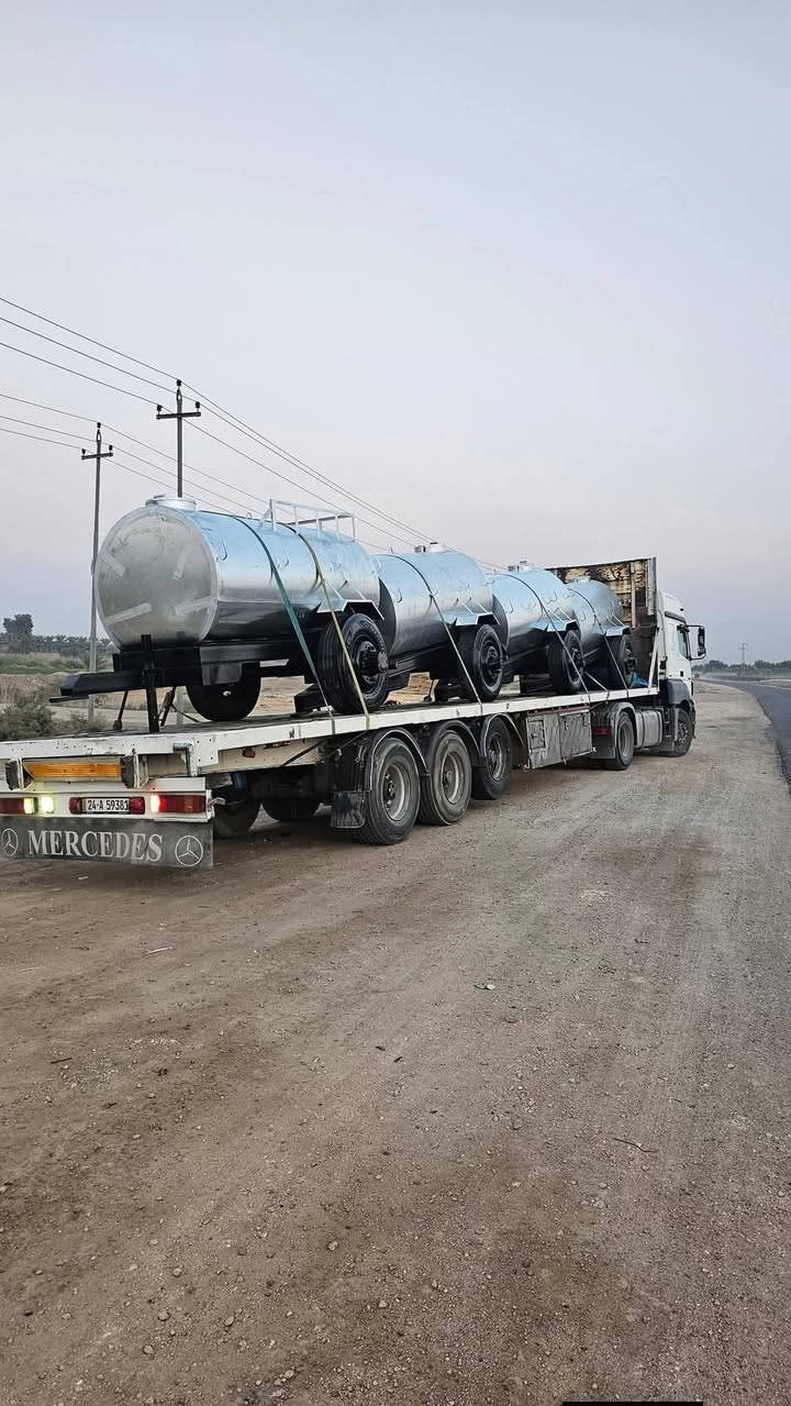 مقطورات مغلون درجه اولى دنكير تاير 22 شاصي بلادي السعه 5000 او 35000
المكان الشوملي قرب السريع الدولي على الشارع العام قرب المحطه البهاء مدخل الشوملي
للاتصال على الاواتسا ***********
توجد خدمات توصيل لكافه المحافظات
