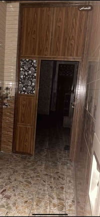 باب ألمنيوم • ارتفاع ٣م • عرض متر وربع