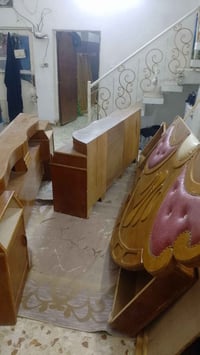 غرفة نوم جديدة خمسه باب مستعجل ع بيعته بسبب الانتقال لمكان صغير 450 وب...