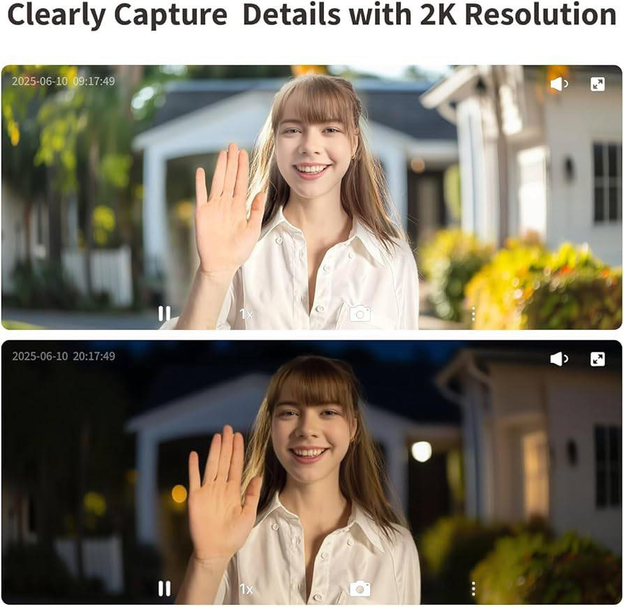 جرس الباب الذكي Aqara G4 مع جرس (Chime) - رمادي
• الدقة: تصوير فائق الوضوح بدقة 2K.
• دعم الأنظمة: يدعم خاصية HomeKit Secure Video من آبل.  
• التواصل: يدعم الصوت ثنائي الاتجاه (2-Way Audio) للتحدث مع الزوار.  
• الربط الذكي: مزود بموزع Matter Hub مدمج لضمان التوافق مع مختلف الأجهزة.  
• خيارات الطاقة: يعمل لاسلكياً (بالبطارية) أو سلكياً.  
• التوافق: متوافق تماماً مع:
• Apple Home (آبل)  
• Alexa (أمازون)  
• Google Home (جوجل)  
• Home Assistant  
• الاتصال: يدعم شبكات الواي فاي بتردد 2.4 جيجاهرتز و 5 جيجاهرتز.
السعر 60 الف


**إذا كنت صاحب هذا الإعلان وتريد حذفه لأي سبب، رجاءا أرسل رسالة إلى الدعم الفني**