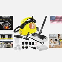 جهاز بخار • ٢١ قطعة • بلا مواد كيماوية