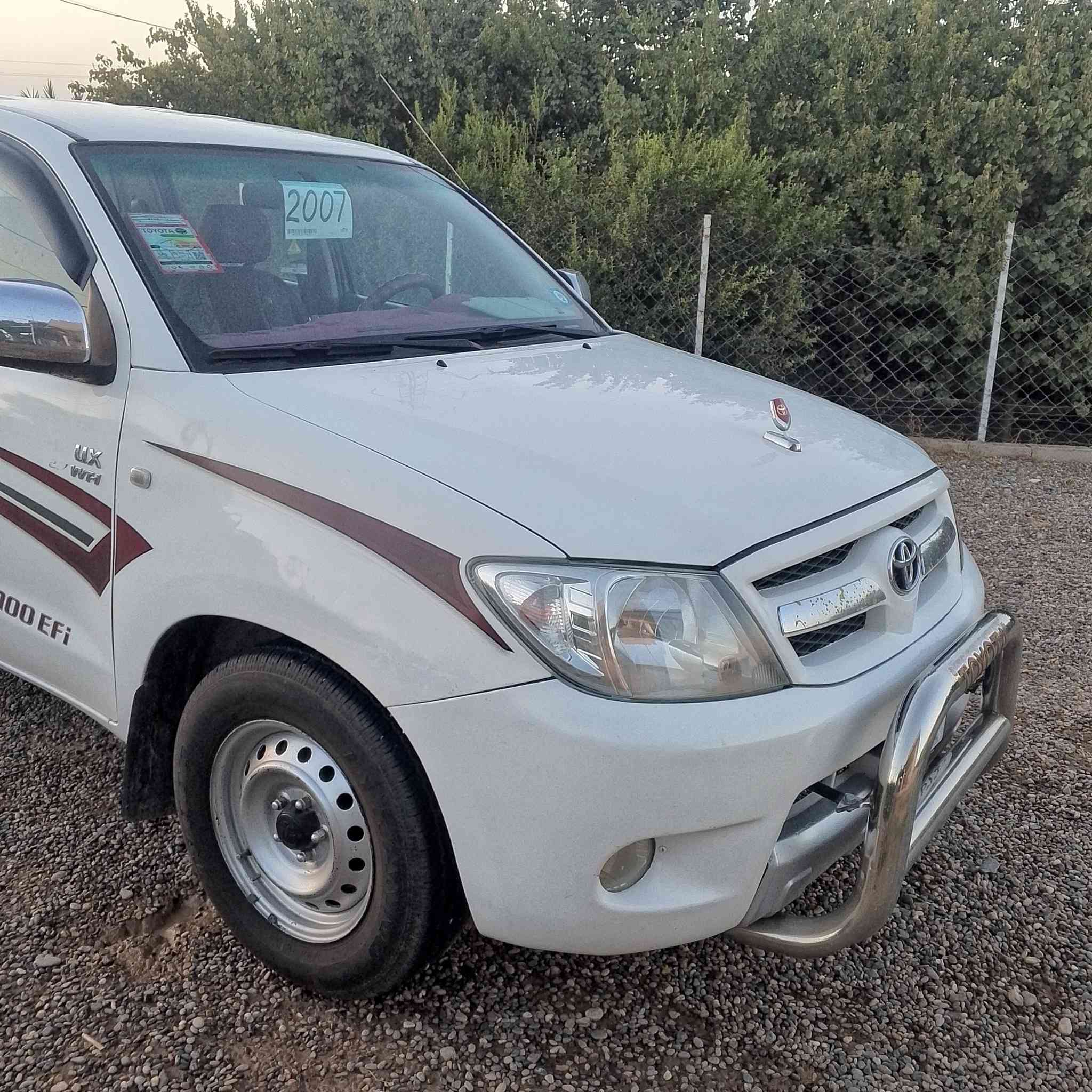مرزي 2007 للبيع سنوية 27 بأسمي بطاقة بانزين موجودة شاشة كامرة خلفي شاصي 19 بيه ملاحضات  بارد كلش قليل كيرمحرك شاصي بشرط تحويل ثاني يوم رقم الموبايل *********** ////*********** السعر140 او بيها مجال
