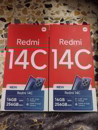 للبيع//قطعتين ريدمي C14/كسر كارتون// شرط جديد ما مستعمل/كامل ملحقات/ ذ...